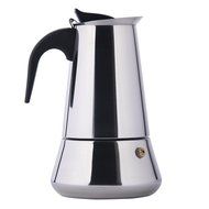 Stainless Steel Mocha Espresso Latte Stovetop Filter Moka Coffee Maker Coffee Pot Percolator Tools Easy Clean...