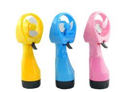 D-FantiX Portable Water Misting Fan Handheld Fans Battery Operated Mist Fan Outdoor Blue N15