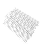 100 Pcs DIY Lollipop Lolly Sugar-loaf Chocolate Cake Pops Paper Sticks Craft Stick Red