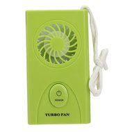 Rumas&reg; Portable Handheld Mini Air Conditioner Cooler Fan Battery (green)