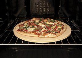 B1515 15-Inch Round Cordierite Baking/Pizza Stone - For Oven or Grill