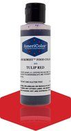 Badger Air-Brush Company AC-523 Americolor Amerimist 4-1/2-Ounce Edible Airbrush Ready Food Color, Tulip Red