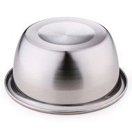 SANSIGANG Microwave Deepening Thickening SUS304 Stainless Steel Mixing Bowl Diameter 8.7"