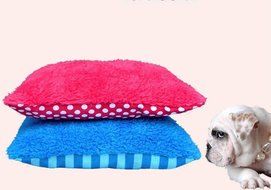 KAKA(TM) Pets Cute Warm Bed Dogs Sleeping House Pink Color Rose Dots M N20