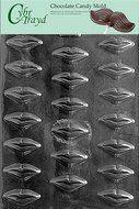 Cybrtrayd V011 Lips Valentine Chocolate Candy Mold, Bite Size