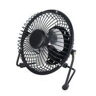 Generic Small Desk Fan Quiet Hand-held Mini Personal Usb Fan 4 inch Black N5