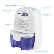 Finether 500ml Mini Energy Saving Air Dehumidifier Portable for Living Room Bathroom Kitchen Garage N8