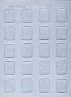 CK Products 1-1/4-Inch W-Initial Mint Chocolate Mold