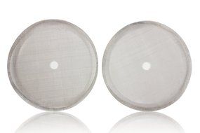 Coffee Press Replacement Screen Parts, 2 Pack ~ Universal 8-Cup Stainless Steel Reusable Filter