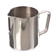 Milk Pitcher, Frothing Pitcher, Gotd Stainless Steel Milk Cup Milk Frothing Pitcher 350ML 12 Oz (Silver)