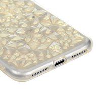 iPhone 7 Case (4.7 inch) - Shockproof Soft TPU Rubber Skin Gel Bumper Case Laser Carving Sunflower Transparent... N33