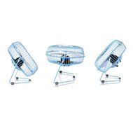 USfafa Mini Usb Table Desk Personal Fan Metal Blades Usb Cable For Laptop/Pc Powered By Netbook, Computer And... N3