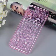 iPhone 7 Case (4.7 inch) - Shockproof Soft TPU Rubber Skin Gel Bumper Case Laser Carving Sunflower Transparent... N37