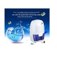 MSJ Portable Dehumidifier with 250ml/day Dehumidification 500ml Water Tank Air Dehumidifier Compact Moisture Absorber... N5