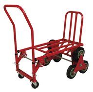 2-in-1 Six Wheeled Hand Trolley &amp; Cart Sack Truck Car Boot Garage Shed - Carry Up to 150KG. by Clifford James N2