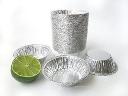 Disposable Aluminum 3" Tart Pans/ Individual Pie Pans #301 (100)