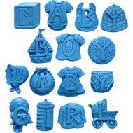 First Impressions Molds Silicone Mould - Baby Letters