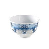 Blue Floral Melamine Salad Bowl