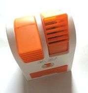 Light Seller&reg; Portable Desktop Dual Bladeless Cooling Fan (HF-MINIFAN-OR) N3