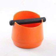SMKF Espresso Knock Box, Coffee Grounds Knockbox (Orange)