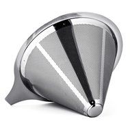 Chef's Star Stainless Steel Pour Over Coffee Maker Coffee Cone, Coffee Dripper, Permanent Reusable Coffee Filter... N4