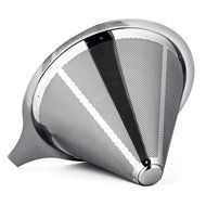 Chef's Star Stainless Steel Pour Over Coffee Maker Coffee Cone, Coffee Dripper, Permanent Reusable Coffee Filter... N6