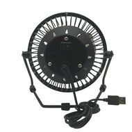 Mziart Desk Personal Fan Mini USB Table Portable Fan, Metal Design, Quietness, USB Powered with ON/OFF Switch... N6