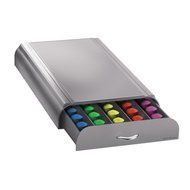 DeLonghi Silver Lattissima Plus Nespresso Capsule System with Coffee Pack Drawer, Knox Milk Frother, and Espresso...