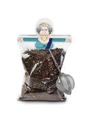 Royal Queen Elizabeth Plastic Clip with Mesh Tea Ball / Egg Infuser, Single Cup or Pot