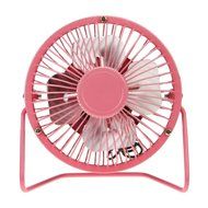 Starsource Adjustable Four Fan Blade 4 Inch USB Mini Desktop Fan With ON/OFF Switch ( Pink ) N2