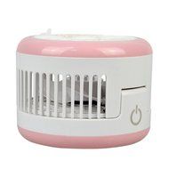 Cideros Mini Desk Humidifier Fan Personal Cooling Air Misting Fan USB Powered with Built-in Rechargeable Battery... N12