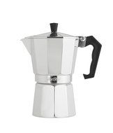 VonShef 3 Cup Italian Espresso Coffee Maker Stove Top Moka Macchinetta N3