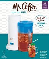 Mr. Coffee 2-Quart Iced Tea Maker for Loose or Bagged Tea, Blue