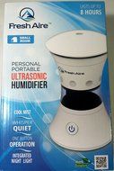 Fresh Aire Personal Ultrasonic Humidifier, White N2