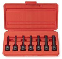 Neiko Pro 01132B 3/8-Inch Cr-Mo Torx Driver Impact Socket Set | 7-Piece Set by Neiko