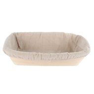 EXIU Banneton Bread Proofing Basket with Linen Liner N3