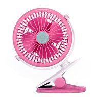 Mini Cooling Clip Fan 360 Degree Rotation USB or 18650 Battery Rechargeable Powered Portable Mute Computer External... N9