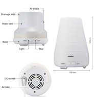 Julyfox 100ml Aromatherapy Essential Oil Diffuser Portable Ultrasonic 7 Color LED Lights Changing Auto Shut-off... N3