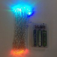 KAKA(TM) Led String Lights, Battery Operated Light Multi Color Decorate Patio Outdoor Christmas Tree - Colorful N7