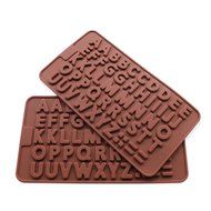 Candy Making Molds, 2PCS YYP [A-Z Letter/Alphabet Shape Mold] Silicone Candy Molds for Home Baking - Reusable...