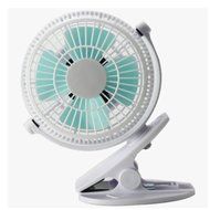 Luxon Mini USB Clip Desk Personal Fan, table fans, 5 Inch 2 Speed Portable Cooling Fan USB Powered by NetBook,... N10