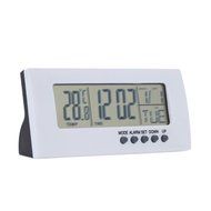 Hense Digital Indoor Humidity Mitor Hygrometer Thermomoter Monitor Weather Station with LCD Display Alarm Clock... N20