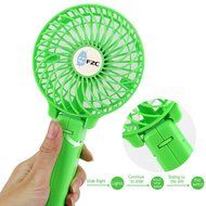 CFZC Newest Mini Personal Rechargeable Handfans USB Battery Operated Electric Personal Fans for Home Desktop Travel... N3