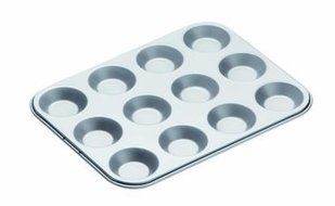 31.5cm x 24cm Non-stick 12 Hole Shallow Bake Pan