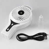 Dealpeak USB Rechargeable Handheld Mini Fan with Cooling Mist as Personal Cooling Humidifier for Home Office and... N47