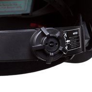 Black Adjustable Auto Darkening Solar Welding Helmet Mask CE ANSI Certified by Safe66 N7