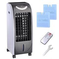 Yescom 6L Water Tank Evaporative Air Cooler Remote Control Portable Fan Ionizer Humidifier Purifier N4