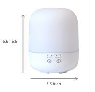 Erin 400ml Aromatherapy Essential Oil Diffuser Ultrasonic Diffuser Cool Mist Humidifier ,7 Color Changing LED... N5