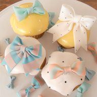 Anyana Plastic Bow Cake Chocolate Cutter Decor Mold Icing Cookie Biscuit Embosser Fondant Cookie Sugarcraft Press...