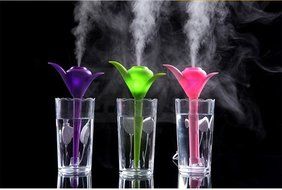 New Portable Desktop Mini USB Clover Air Humidifier Air Purifier Air Diffusers Air Purification Mist Maker Keep... N3